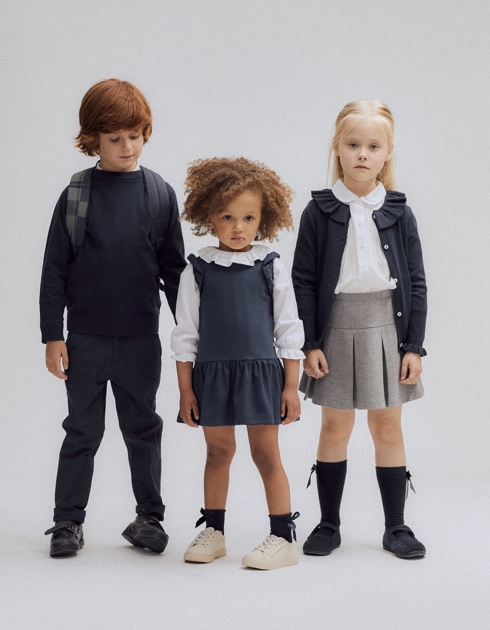 Set of Uniforms for Babies and Children - Back to School